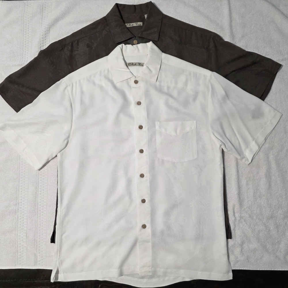 Batik Bay Hawaiian Button Down Shirts